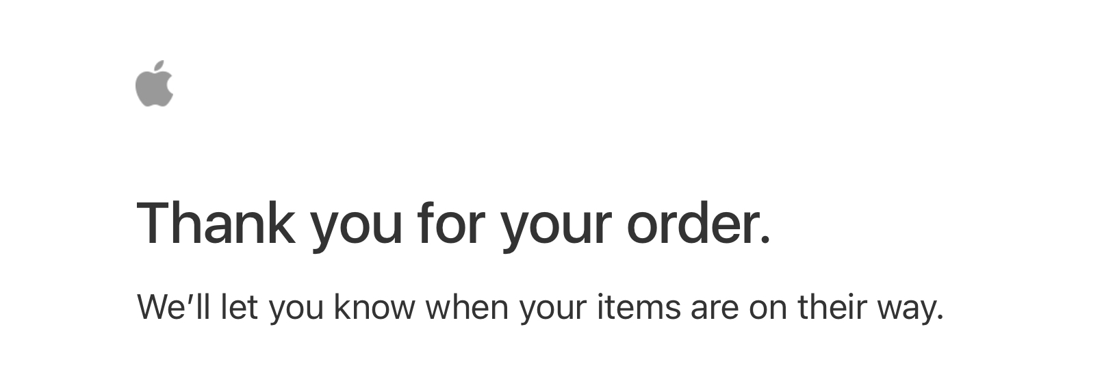 iPhones order placed!