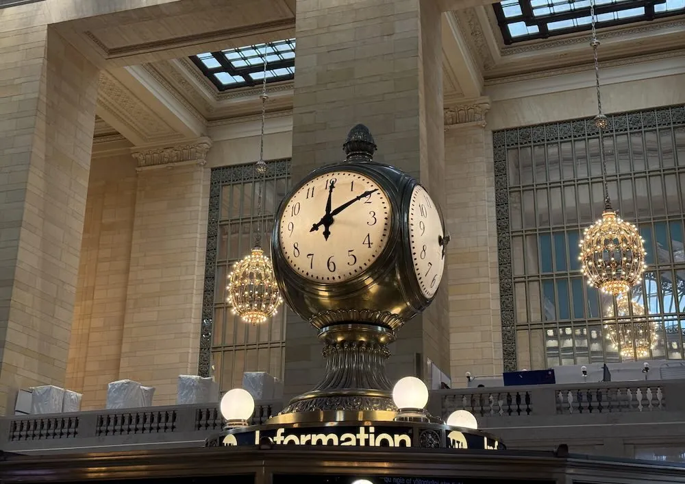 Clock at Grand Central Terminal
