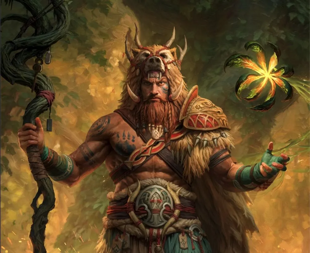 Diablo Immortal Druid class.