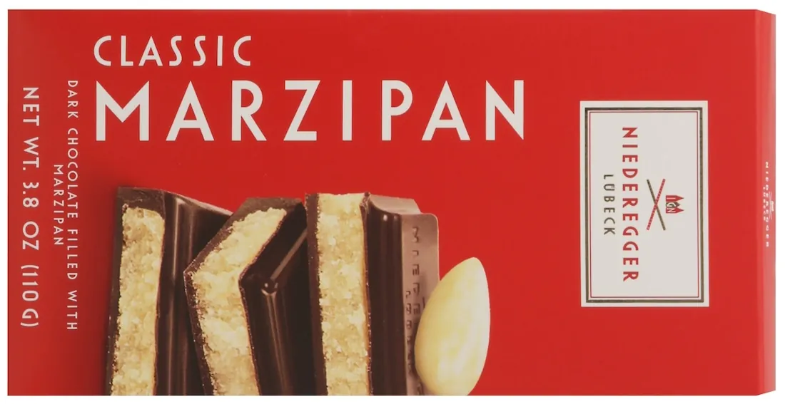 &ldquo;Niederegger Lubeck Classic Marzipan.&rdquo;