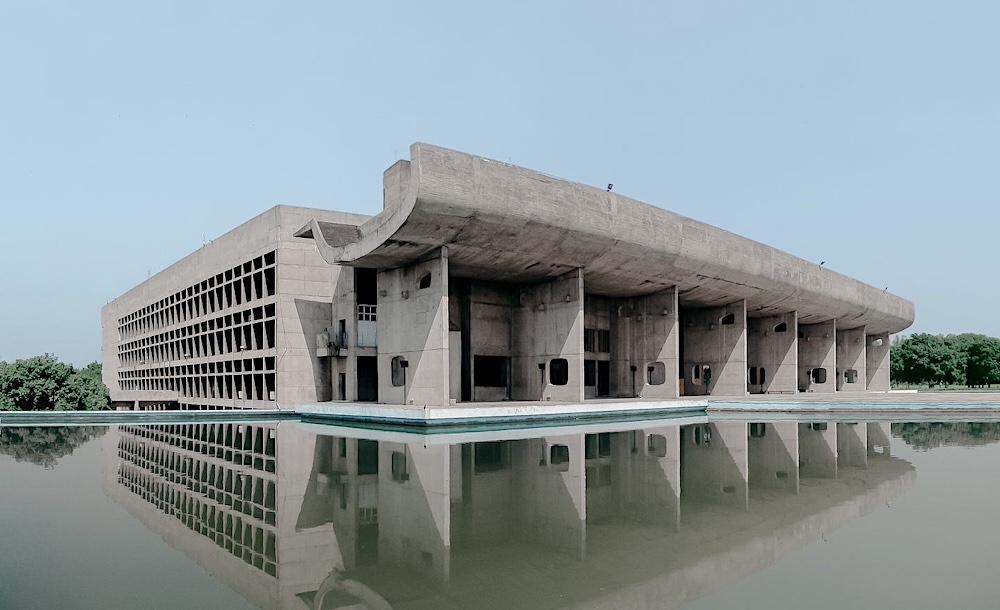 “Palace of Assembly, Capitol Complex, Chandigarh, India”