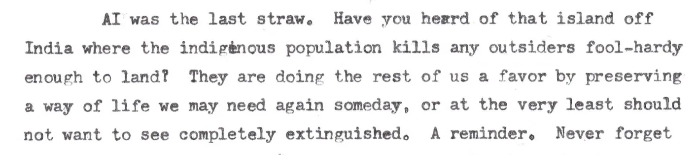 &ldquo;AI was the last straw&hellip;&rdquo;