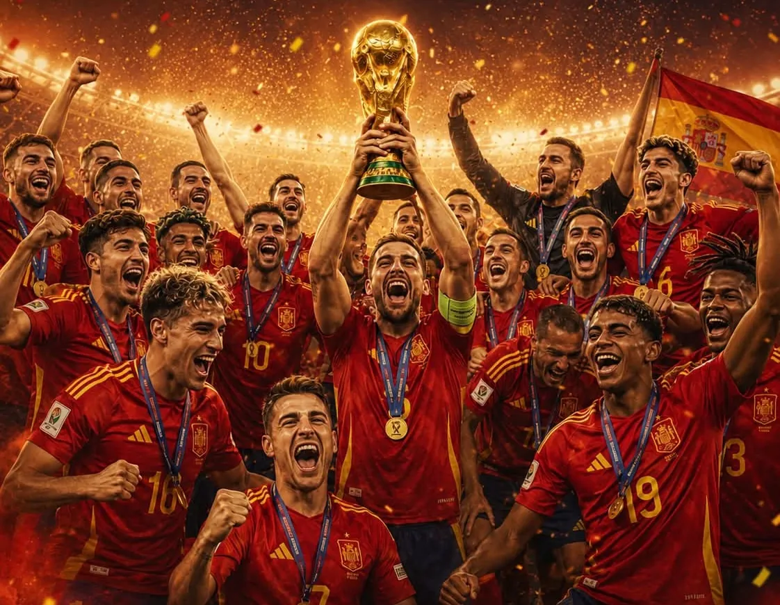 &ldquo;Spain, Champions of the World!&rdquo;